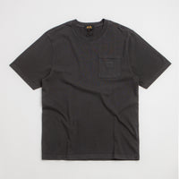 Stan Ray Pocket T-Shirt - Washed Black / White thumbnail