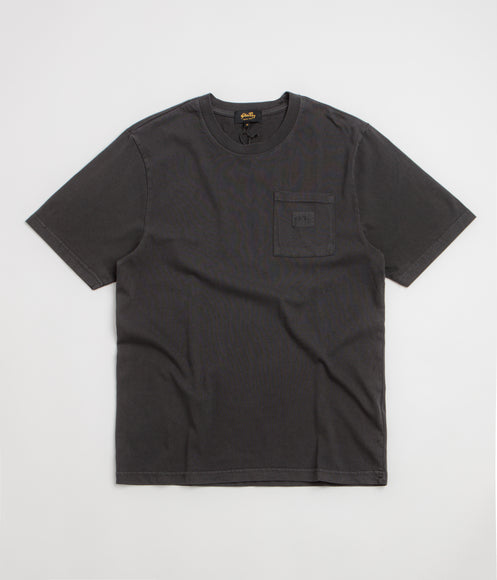 Stan Ray Pocket T-Shirt - Washed Black / White