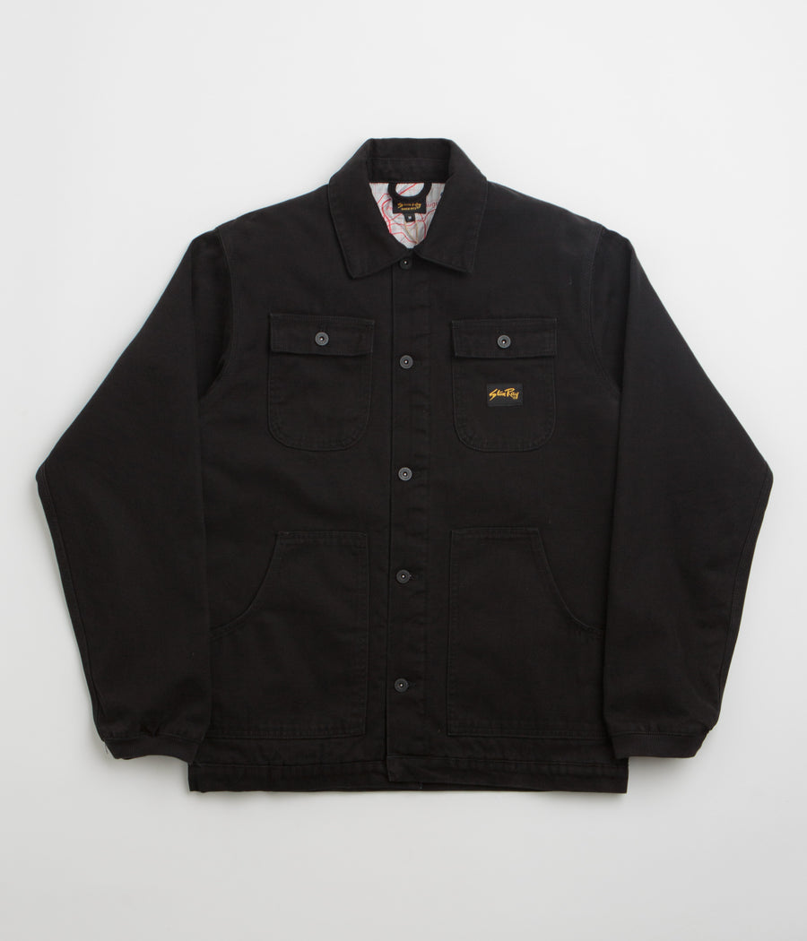 Stan Ray Pork Chop Jacket in Washed Black Duck