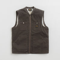 Stan Ray Pork Chop Vest in Charcoal Duck thumbnail