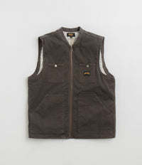 Stan Ray Pork Chop Vest in Charcoal Duck