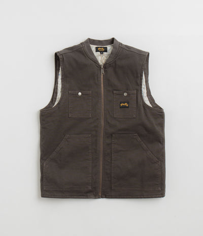 Stan Ray Pork Chop Vest in Charcoal Duck