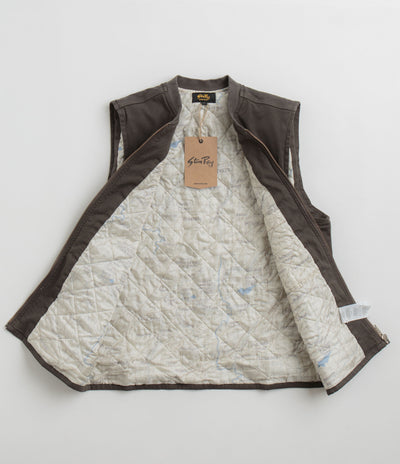 Stan Ray Pork Chop Vest in Charcoal Duck