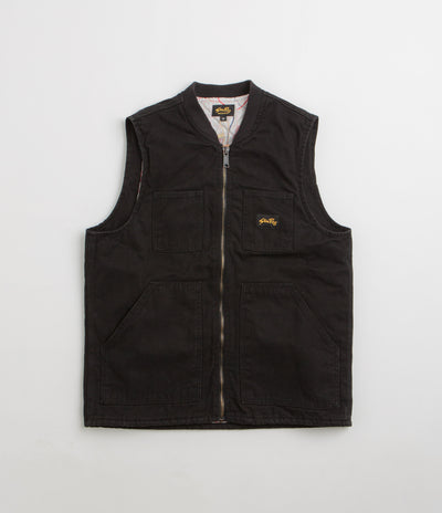 Stan Ray Pork Chop Vest - Washed Black Duck