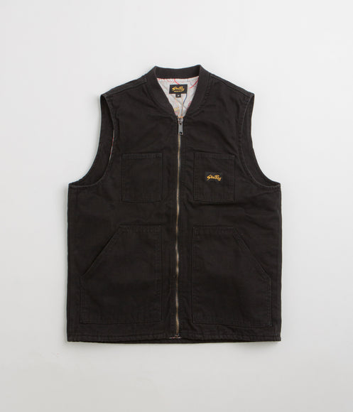 Stan Ray Pork Chop Vest - Washed Black Duck