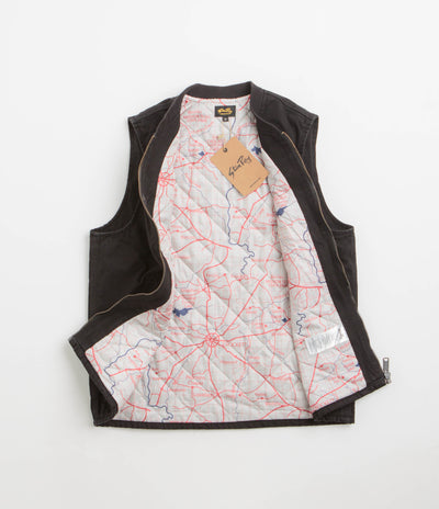 Stan Ray Pork Chop Vest - Washed Black Duck