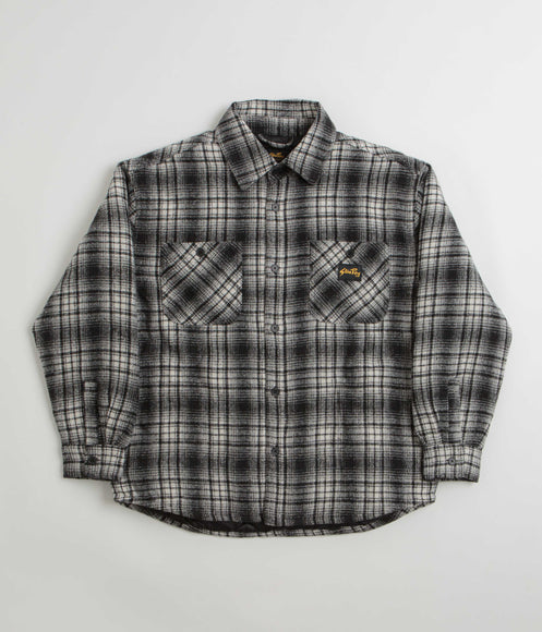 Stan Ray Quilted Plaid Overshirt - Blue