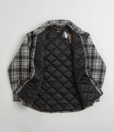 Stan Ray Quilted Plaid Overshirt in Blue