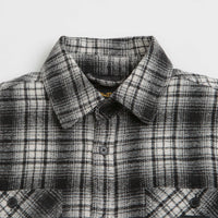 Stan Ray Quilted Plaid Overshirt in Blue thumbnail