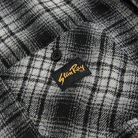 Stan Ray Quilted Plaid Overshirt in Blue thumbnail