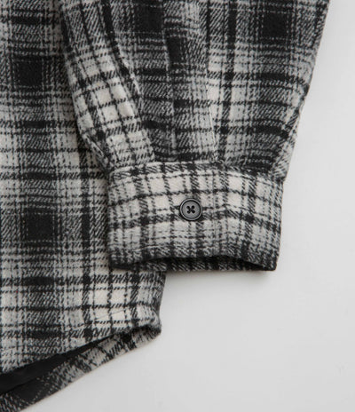 Stan Ray Quilted Plaid Overshirt in Blue