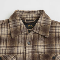 Stan Ray Quilted Plaid Overshirt in Brown thumbnail