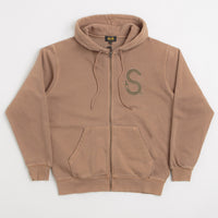 Stan Ray S Supply Full Zip Hoodie in Acorn thumbnail