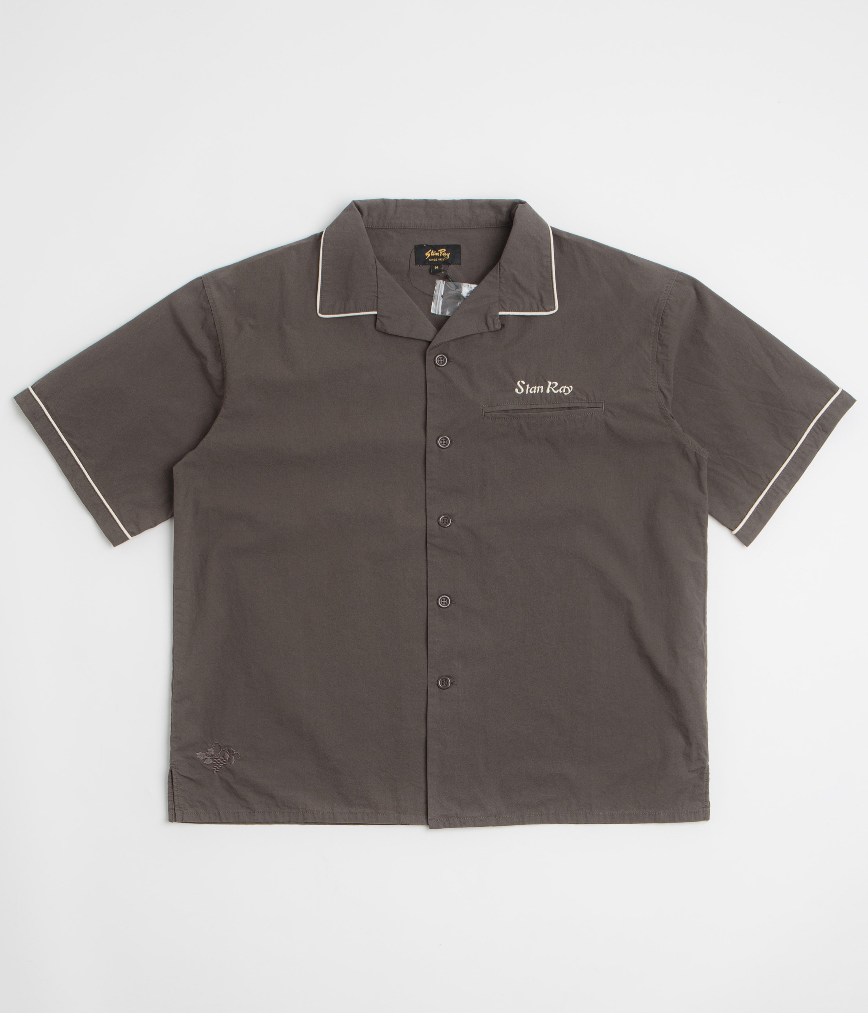 Stan Ray Short Sleeve Bowling Shirt in Black
