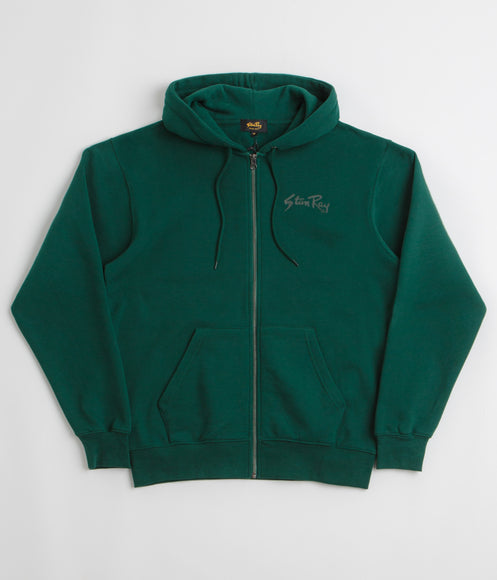 Stan Ray Stan OG Full Zip Hoodie - Botanical Green