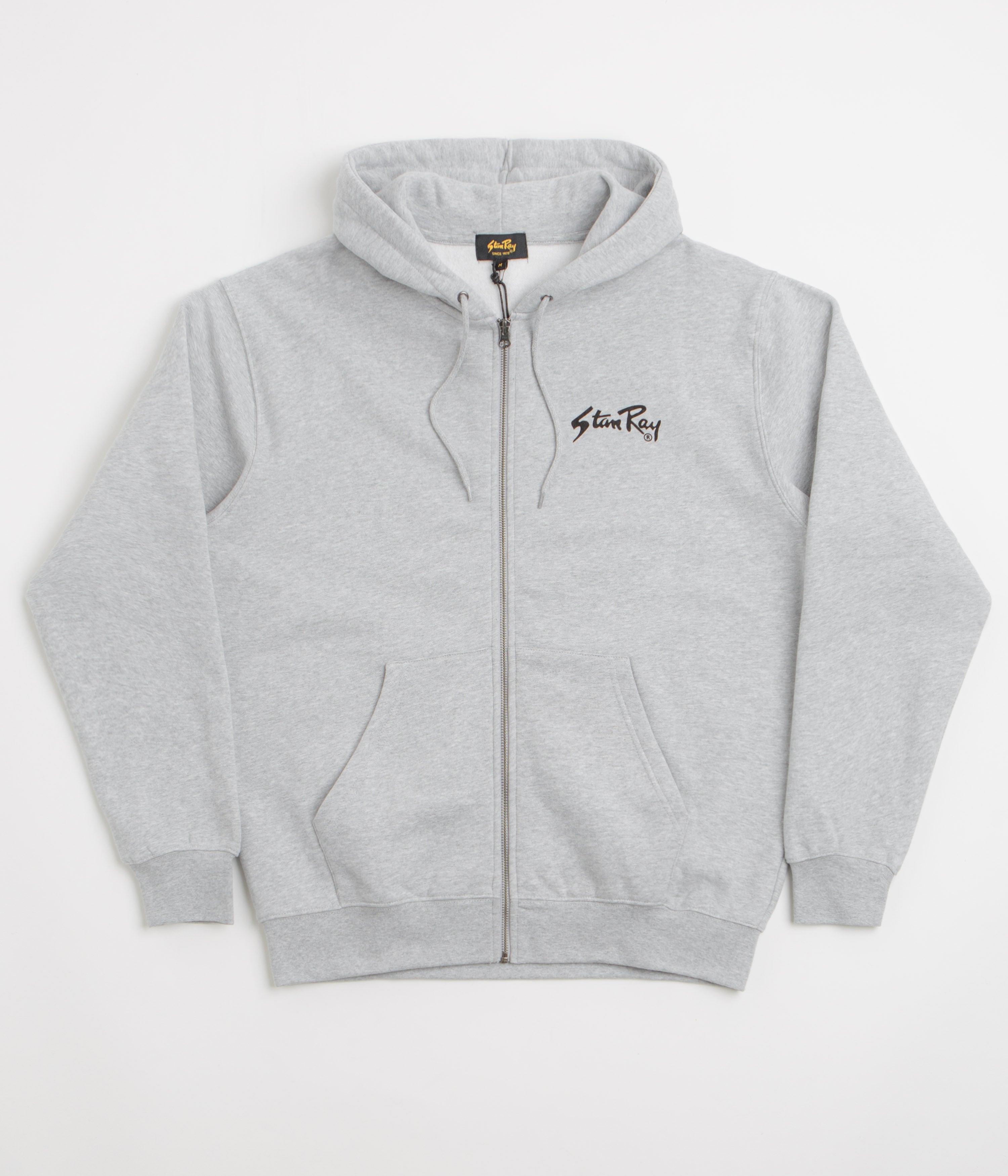 Stan Ray Stan OG Full Zip Hoodie in Grey Heather