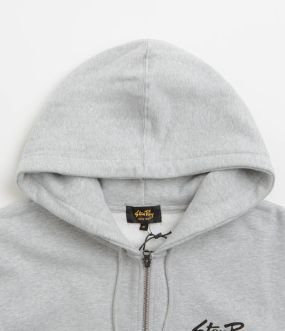 Stan Ray Stan OG Full Zip Hoodie in Grey Heather