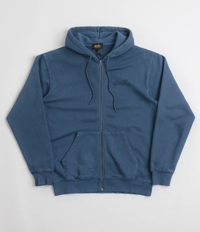 Stan Ray Stan OG Full Zip Hoodie - Washed Navy