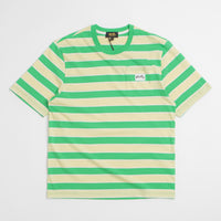 Stan Ray Stripe T-Shirt in Island Green and Sunlight thumbnail