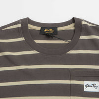 Stan Ray Stripe T-Shirt - Raven / Eucalyptus thumbnail