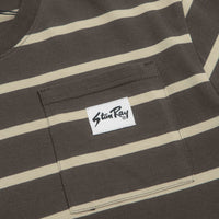 Stan Ray Stripe T-Shirt - Raven / Eucalyptus thumbnail