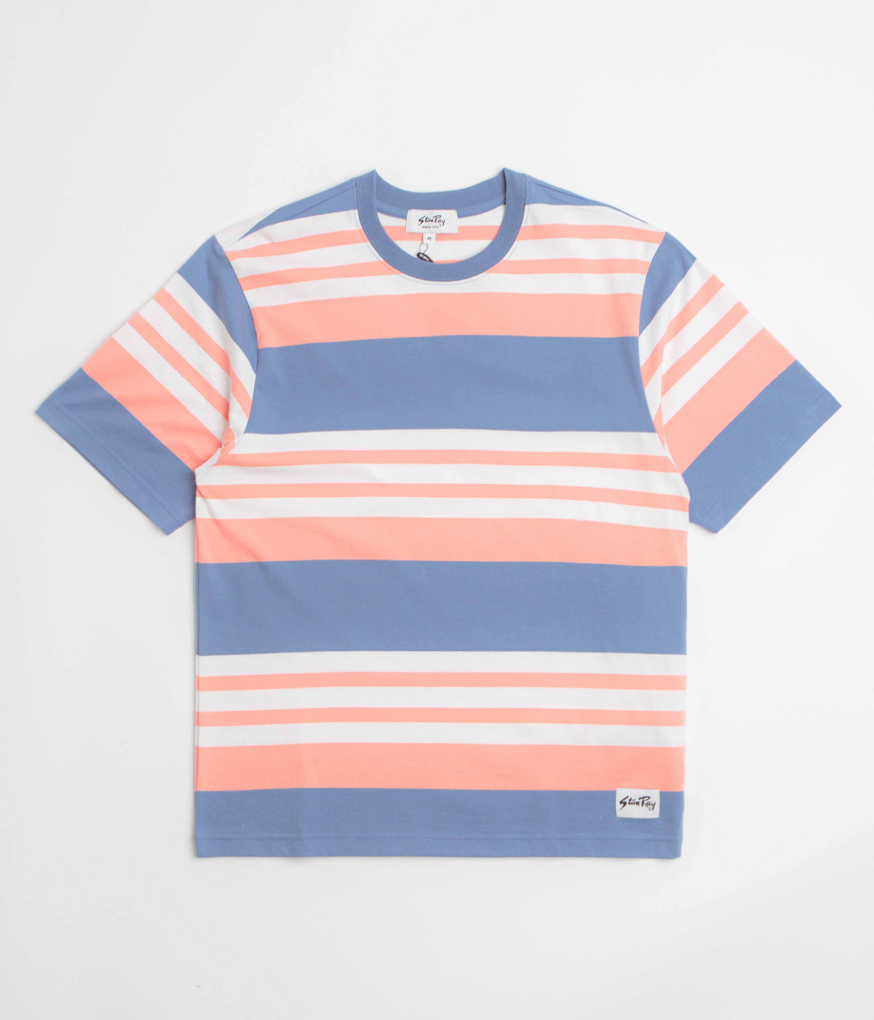 Stan Ray Stripe T-Shirt in Washed Red