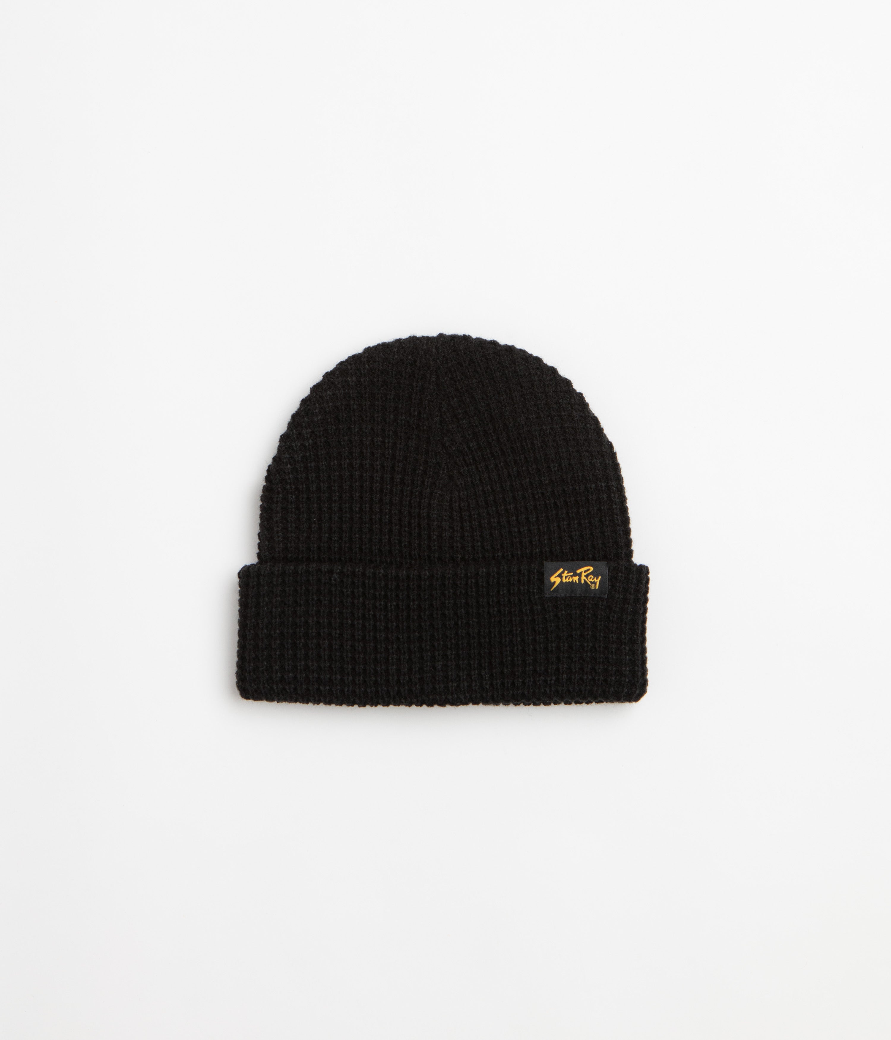 Stan Ray Waffle Beanie - Black