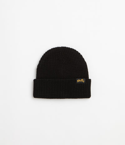 Stan Ray Waffle Beanie - Black
