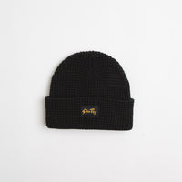 Stan Ray Waffle Knit Beanie - Black thumbnail