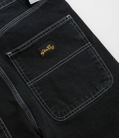 Stan Ray Wide 5 Jeans - Black Stone Denim