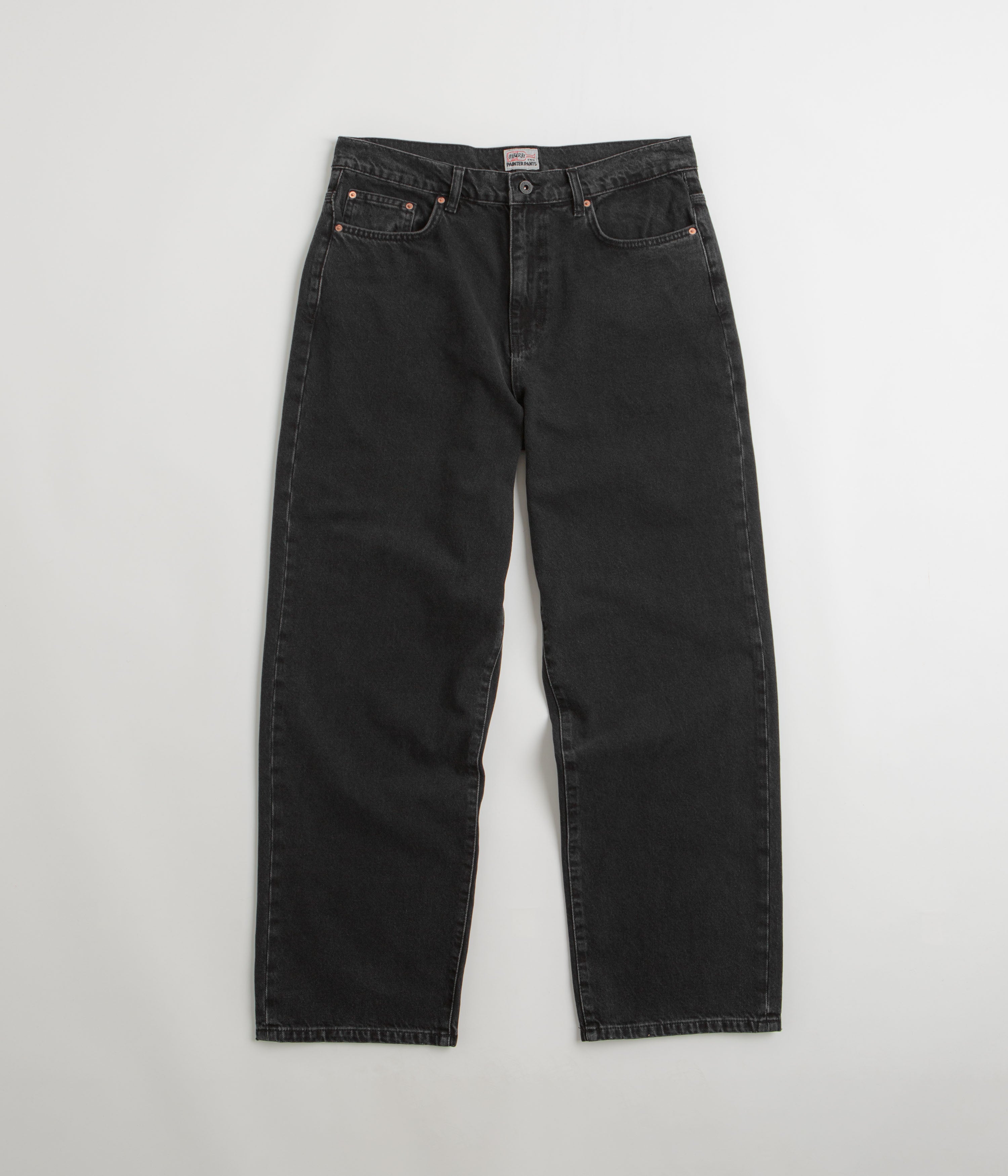 Stan Ray Wide 5 Pants in Stonewashed Black Denim