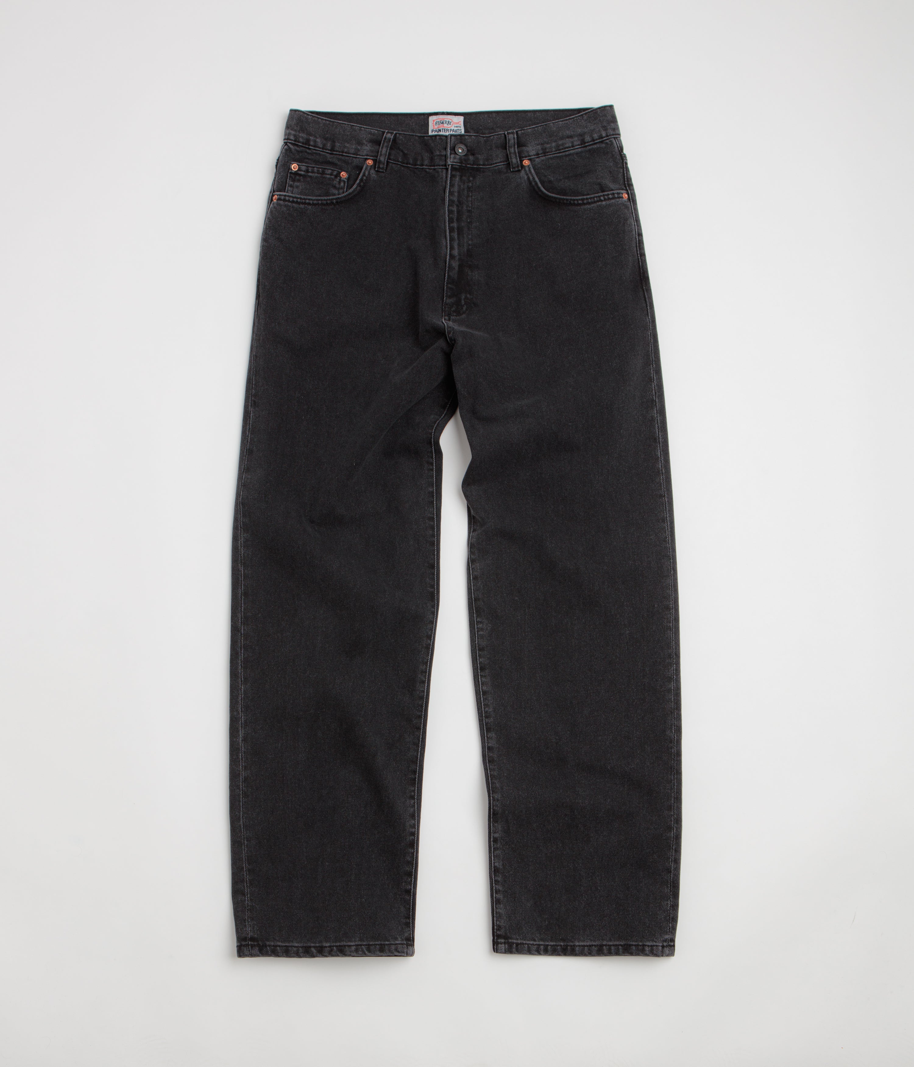 Stan Ray Wide 5 Pants - Washed Black Denim