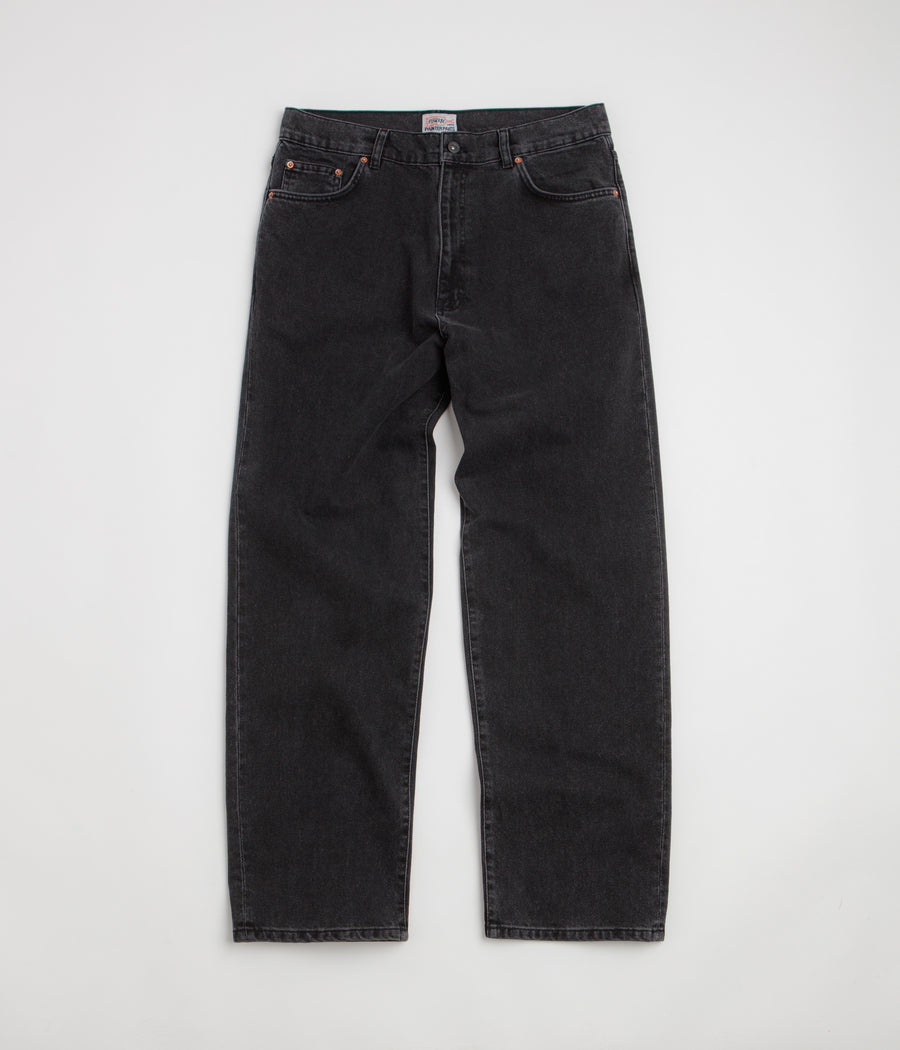 Stan Ray Wide 5 Pants - Washed Black Denim