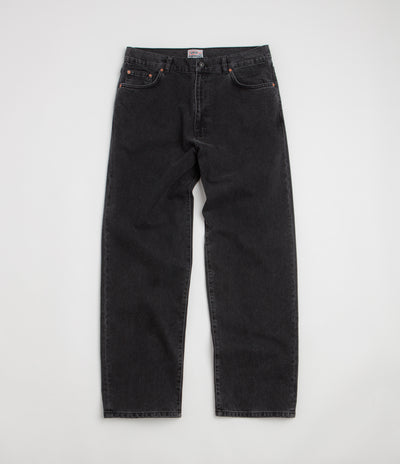 Stan Ray Wide 5 Pants - Washed Black Denim