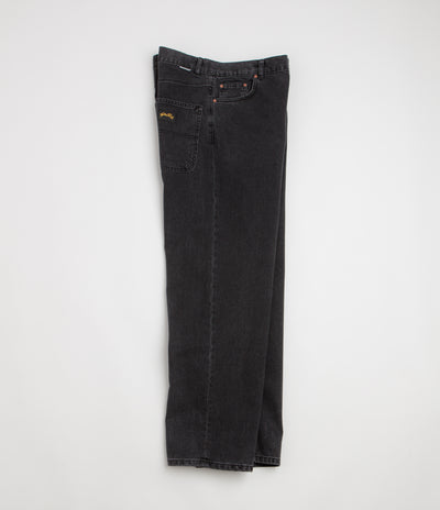 Stan Ray Wide 5 Pants - Washed Black Denim