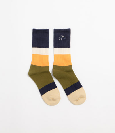 Stan Ray Wide Stripe Socks - Stripe Multi