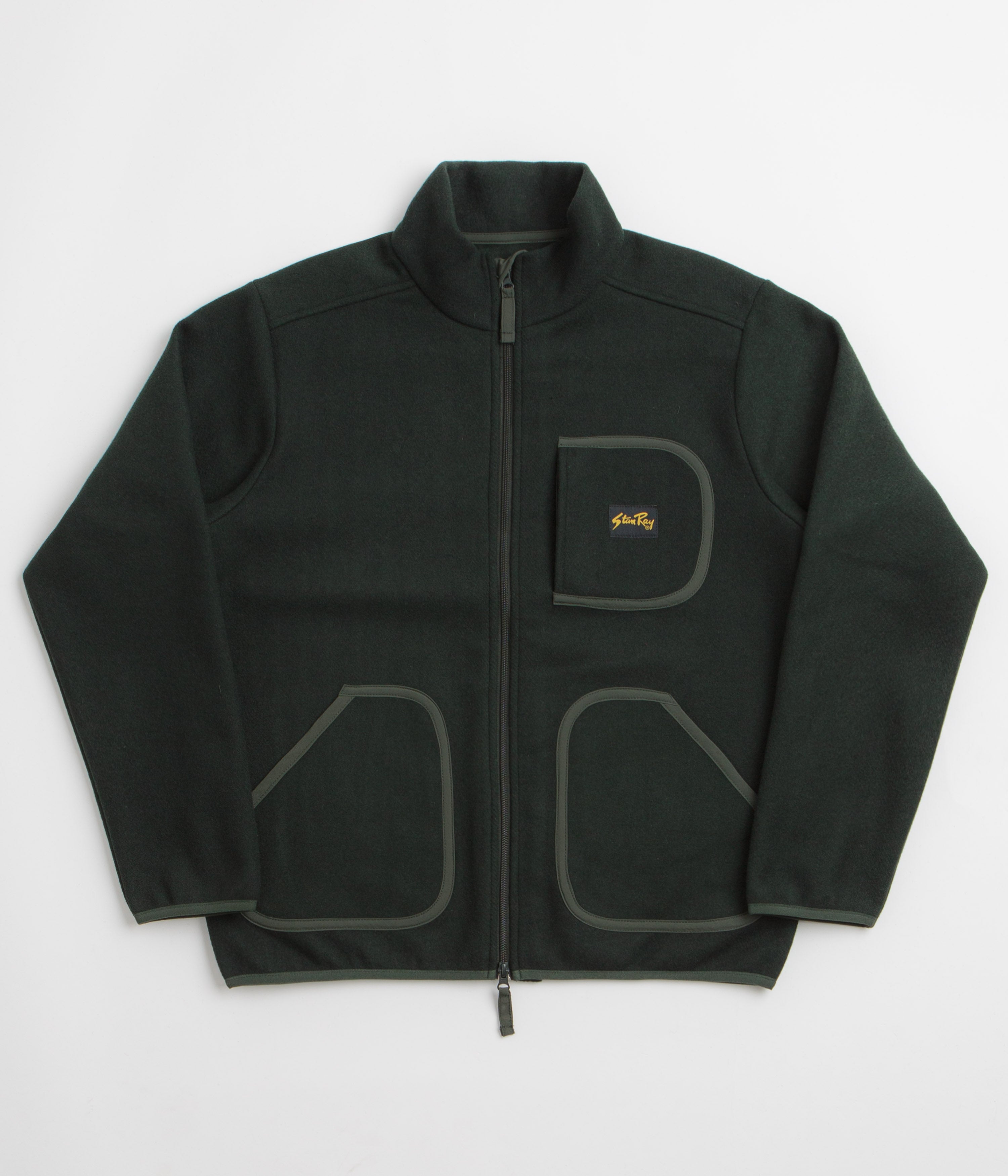 Stan Ray Wool Fleece Jacket in Botanical Green