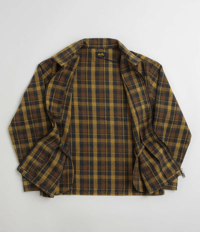 Stan Ray Zip Shirt in Acorn Plaid