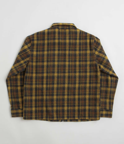 Stan Ray Zip Shirt in Acorn Plaid