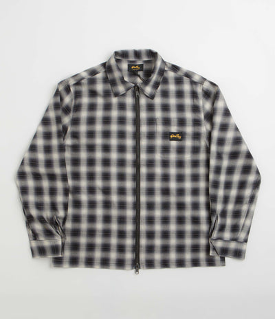 Stan Ray Zip Shirt - Black Check