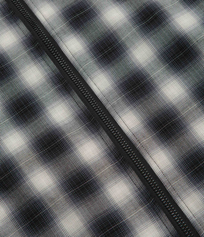 Stan Ray Zip Shirt - Black Check