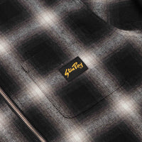 Stan Ray Zip Shirt - Black / White Check thumbnail