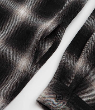Stan Ray Zip Shirt - Black / White Check