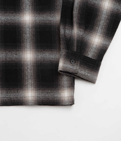 Stan Ray Zip Shirt - Black / White Check