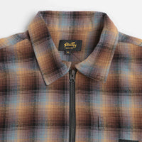 Stan Ray Zip Shirt - Brown / Blue Plaid thumbnail