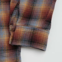 Stan Ray Zip Shirt - Brown / Blue Plaid thumbnail