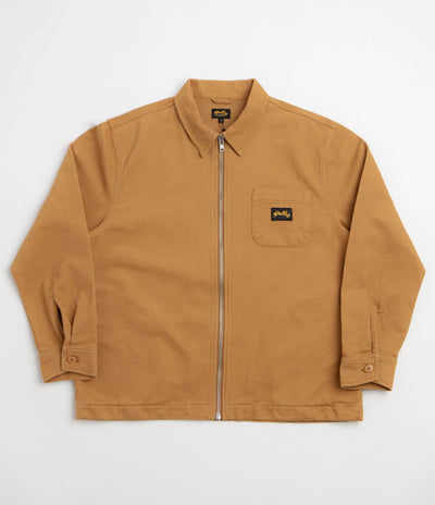 Stan Ray Zip Shirt - Brown Sugar