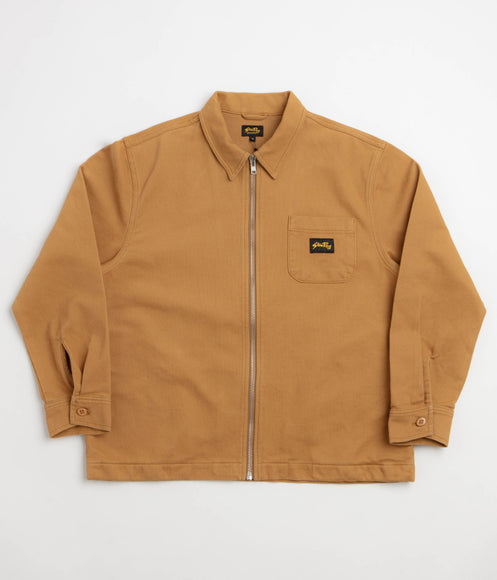Stan Ray Zip Shirt - Brown Sugar