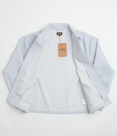 Stan Ray Zip Shirt - Cosmic Purple Hickory