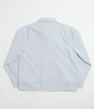 Stan Ray Zip Shirt - Cosmic Purple Hickory